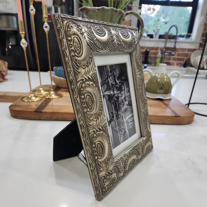 Sheffield Home Picture Frame Metal Silver Tone Portrait, Landscape, Wall Design gallery