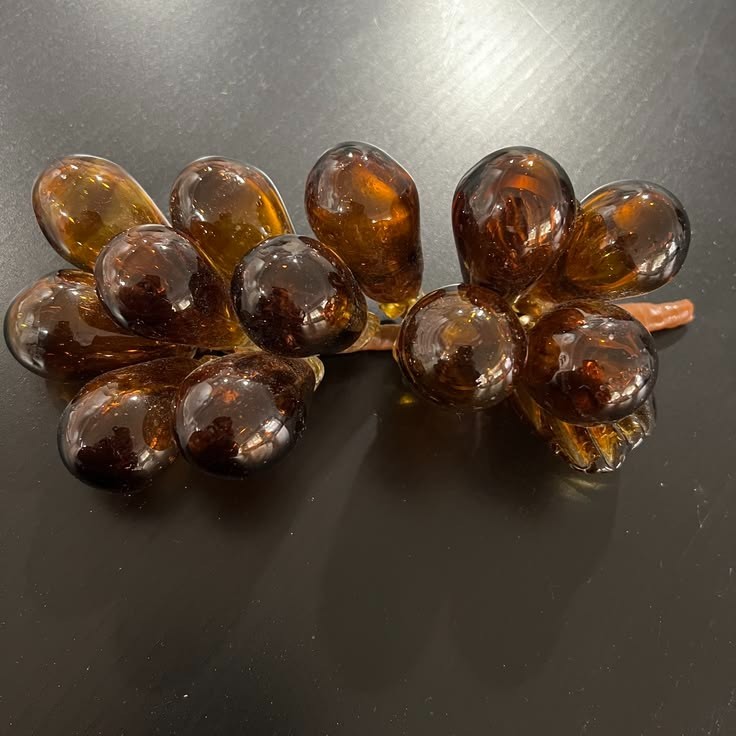 Vintage Retro MCM Mid-Century Modern Large Murano Blown Glass Grapes