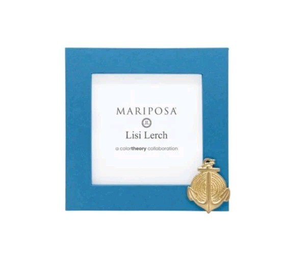 Mariposa Lisi Lerch Colortheory Collab Denim Blue Anchor 4×4 Frame Nee Open Box