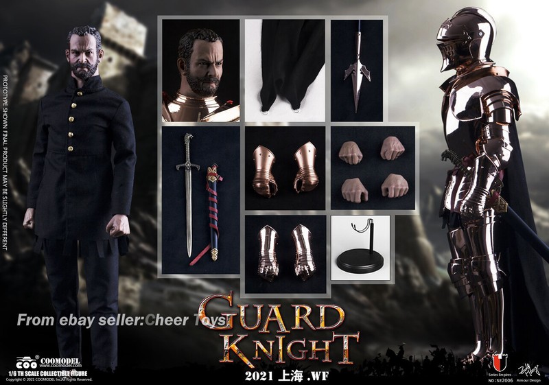 2021 WF 1/6 COOMODEL NO.SE2006 SERIES OF EMPIRES LIFEGUARD KNIGHT WF ROSE GOLD gallery