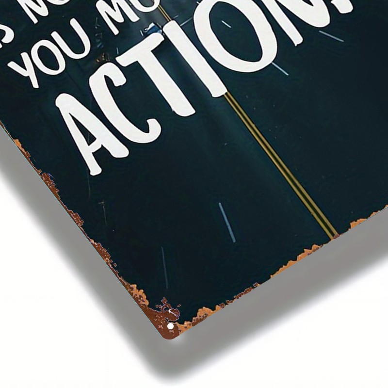 Metal Sign 8x12 Inches 2D Flat Urban Motivational Tin Art gallery