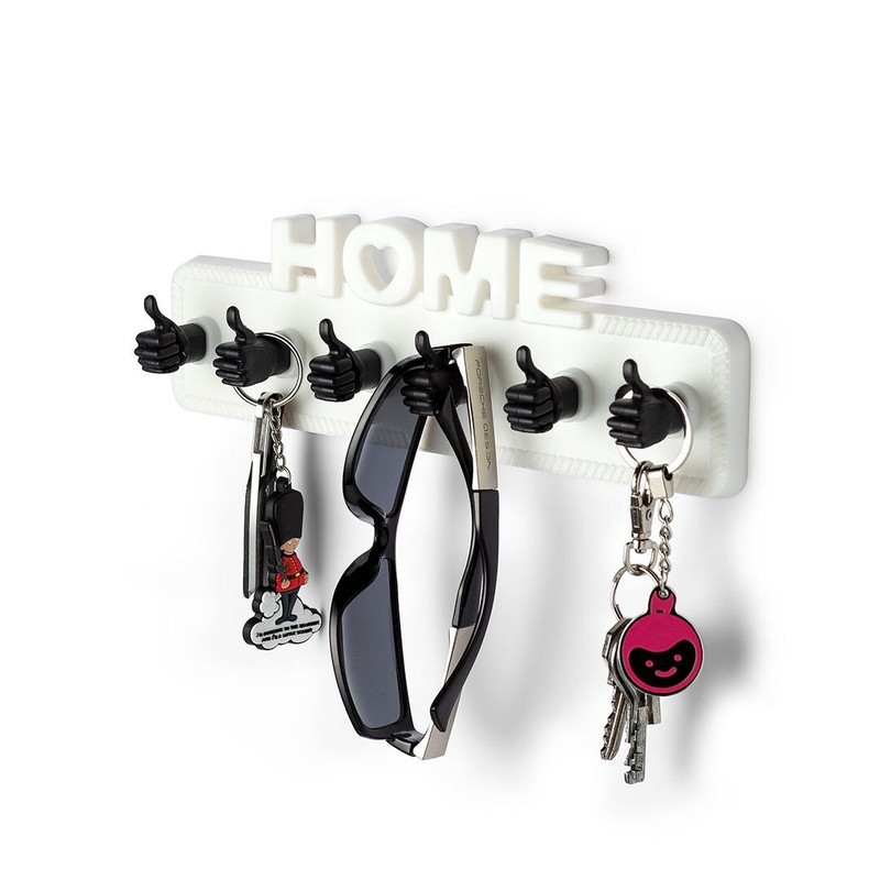 KEY HOLDER ” THUMBS UP” ( WHITE).