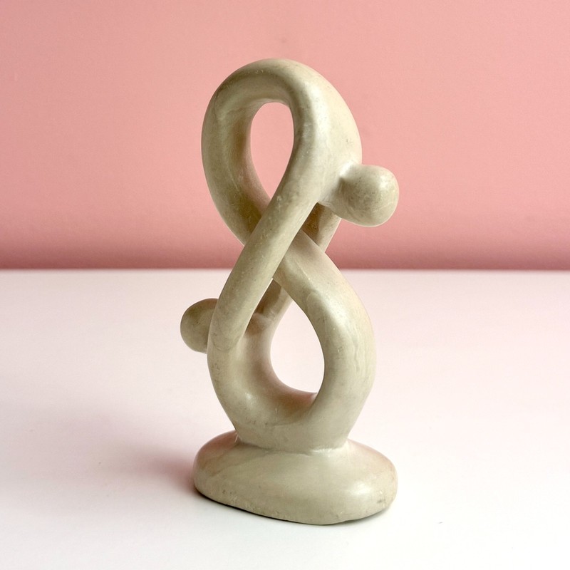 Soapstone Infinity Figures Sculpture gallery