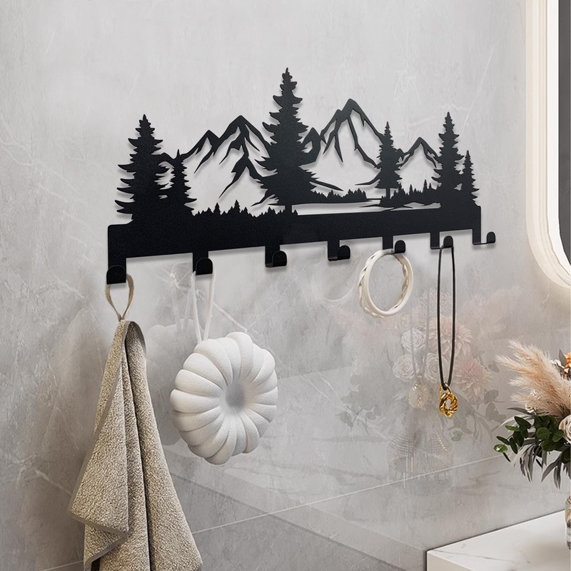 Metal Key Holder Wall Mounted Key Hooks Key Holder for Wall Key Organizer Rack gallery