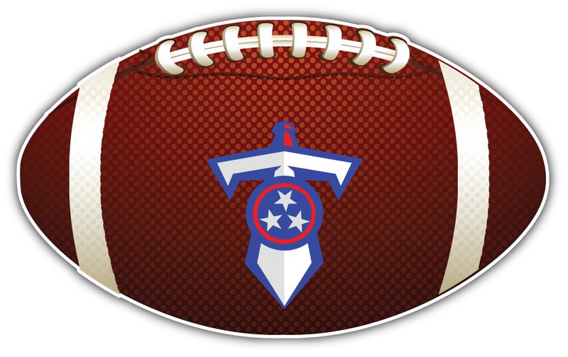 Tennessee Titans NFL Football Sport Logo Car Bumper Sticker Decal ”SIZES”