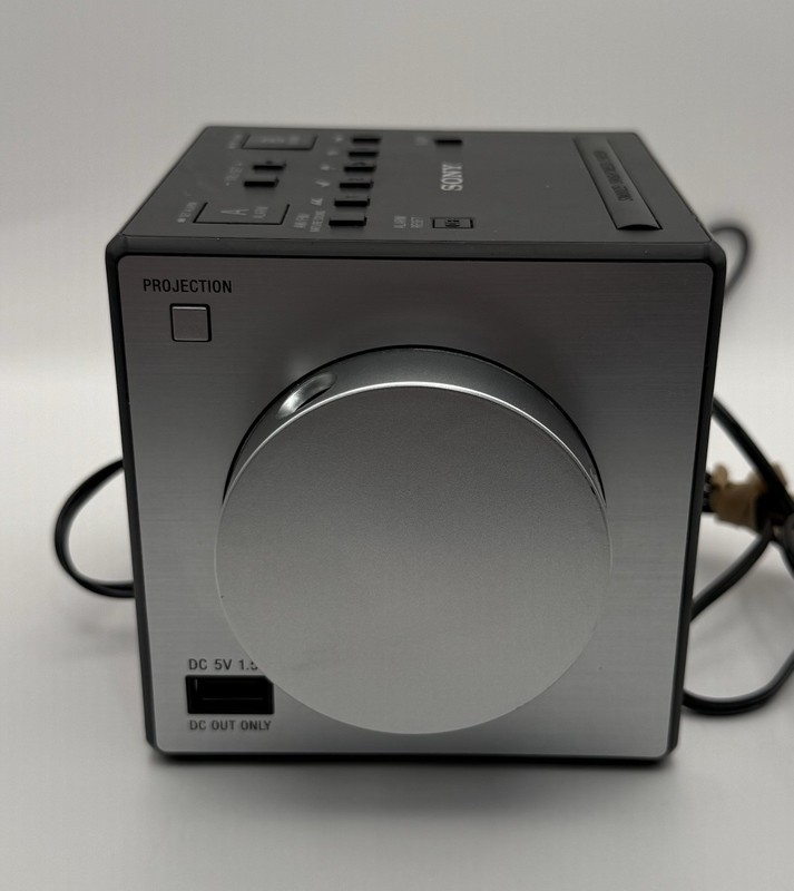 Sony ICF-C1PJ Projection Alarm Clock Radio Dual Alarm Nature Sounds Black Works gallery