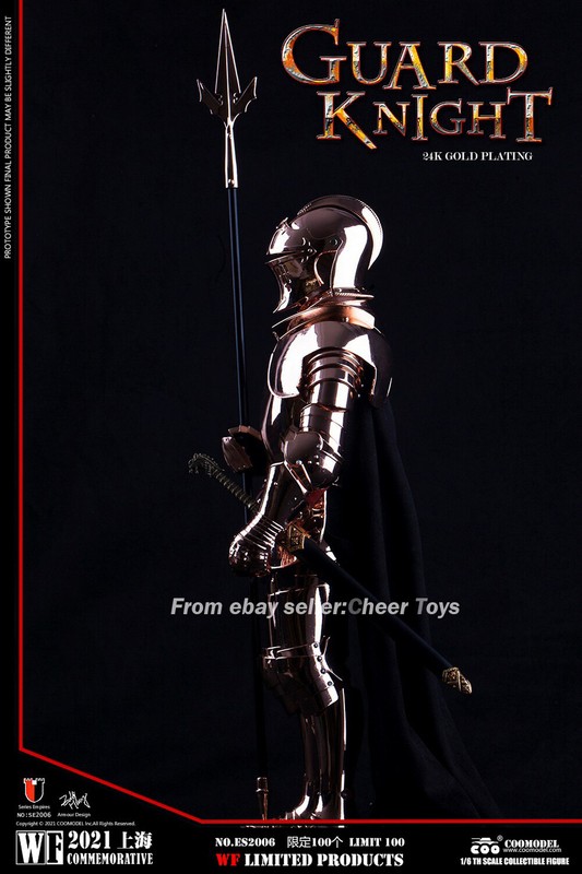 2021 WF 1/6 COOMODEL NO.SE2006 SERIES OF EMPIRES LIFEGUARD KNIGHT WF ROSE GOLD gallery