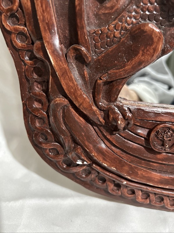 One Of A Kind Handmade Decorative Wall Mirror Made Of Ceramic And Glass gallery