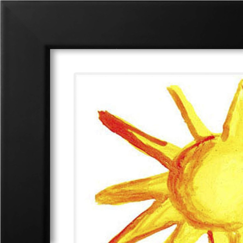 Kids Artwork Frame Changeable (Black) - Magnetic Door Holds 100 Art Pieces - 8.5 gallery