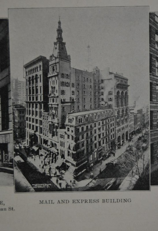 Antique New York City 1904 Art Print Broadway and Madison Street Wall Art gallery
