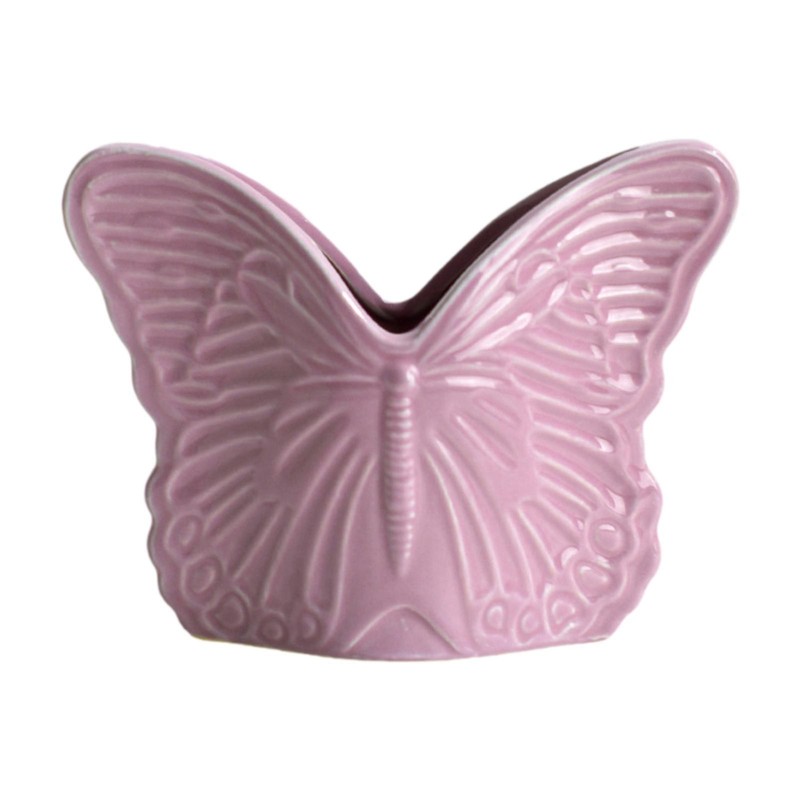 Butterfly Flower Vase Table Vase Flower Container Decor Ceramic Vase Flower