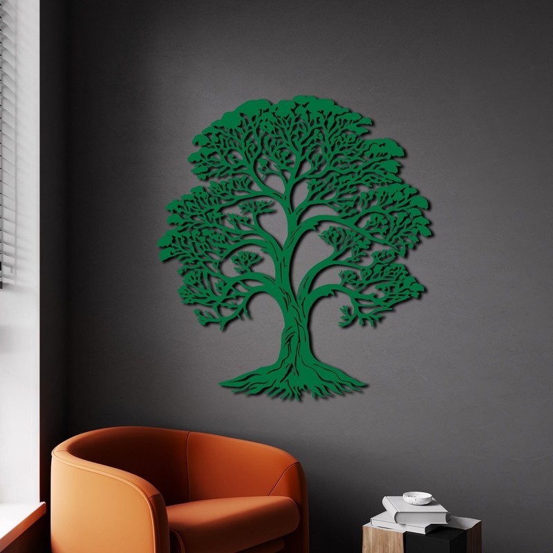 Oversized Tree of Life Metal Wall Art: Modern Farmhouse Decor gallery