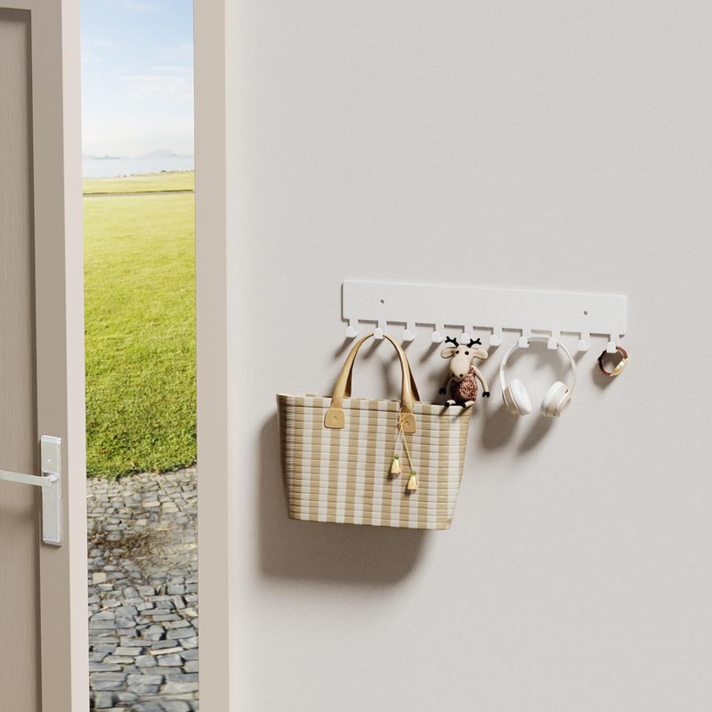GTK Key Holder for Wall Key Hooks with 10 Hooks Wall Mounted Key Holder for H... gallery
