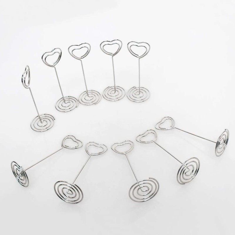 Table Number Card Holders Place Card Holder, 25 Pack Picture Holders for Tabl... gallery
