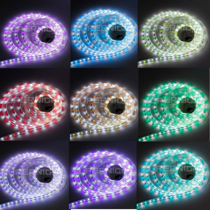5M/16.4ft RGBW/RGBWW 300Leds 5050 SMD Flexible Decoration LED Strip Light Lamp