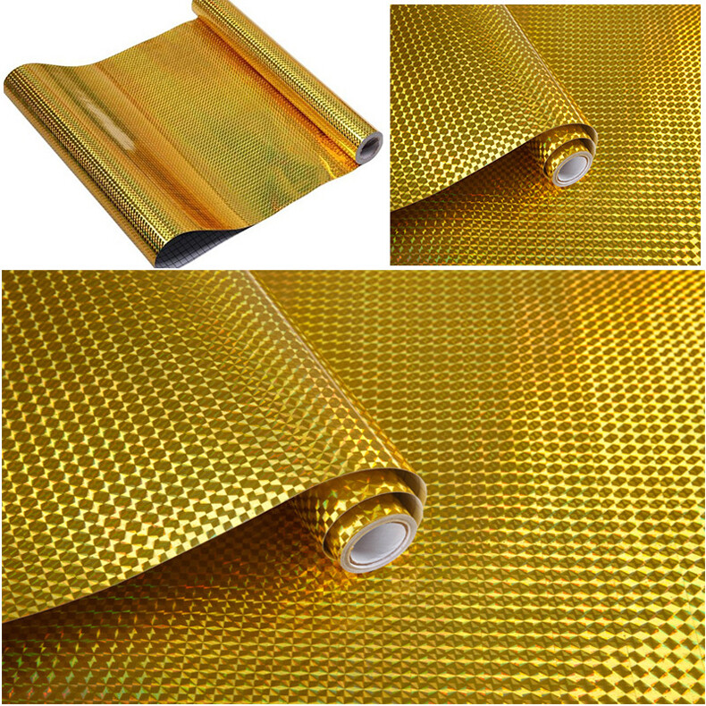 5M Self Adhesive Wallpaper Aluminum Foil Tile Sticker Home Kitchen Oil Proof New gallery
