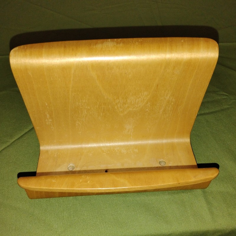 MICHAEL GRAVES DESIGN BENTWOOD DESK LETTER HOLDER MAIL ORGANIZER MODERN MCM