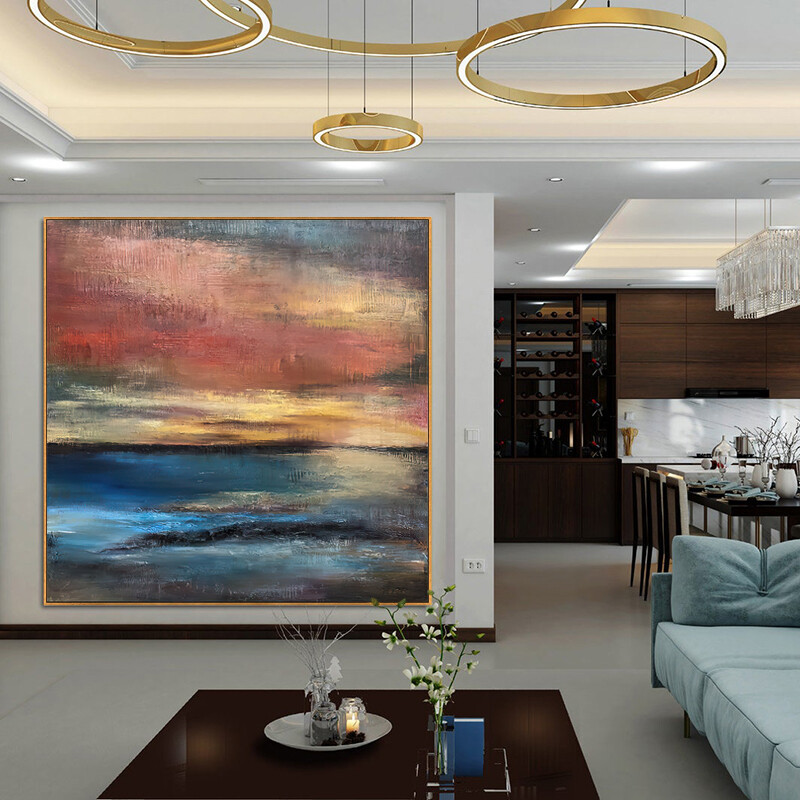 Wall Art Abstract Oil Painting Handmade Modern Paintings On Canvas Home Decor gallery
