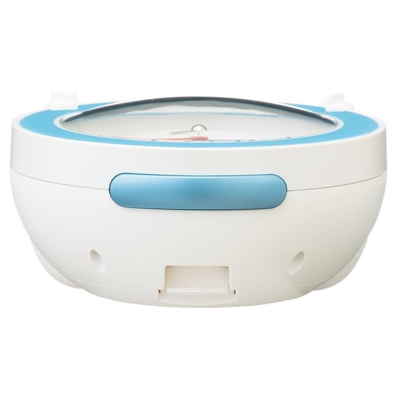 Seiko Clock Alarm Clock, Table Clock, Educational, Analog, Light Blue, 134 x 130 gallery