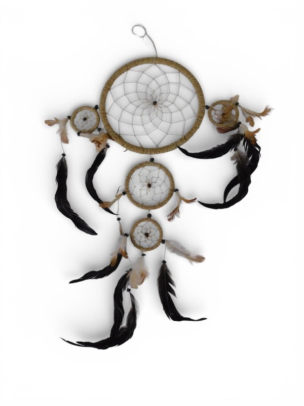 Multicolor Feather Dream Catcher Large Boho Wall Hanging Home Bedroom Decor
