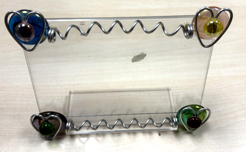 Nora Fleming acrylic frames with beads Decorative See Pictures gallery