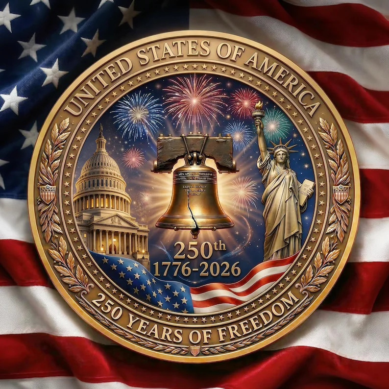 America 250th Anniversary Commemorative Coin