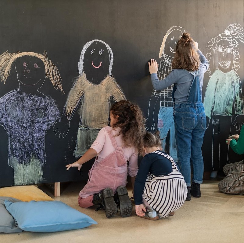 Extra Large Chalkboard Paper Roll Peel and Stick Chalk Board Wallpaper(+5 Cha... gallery