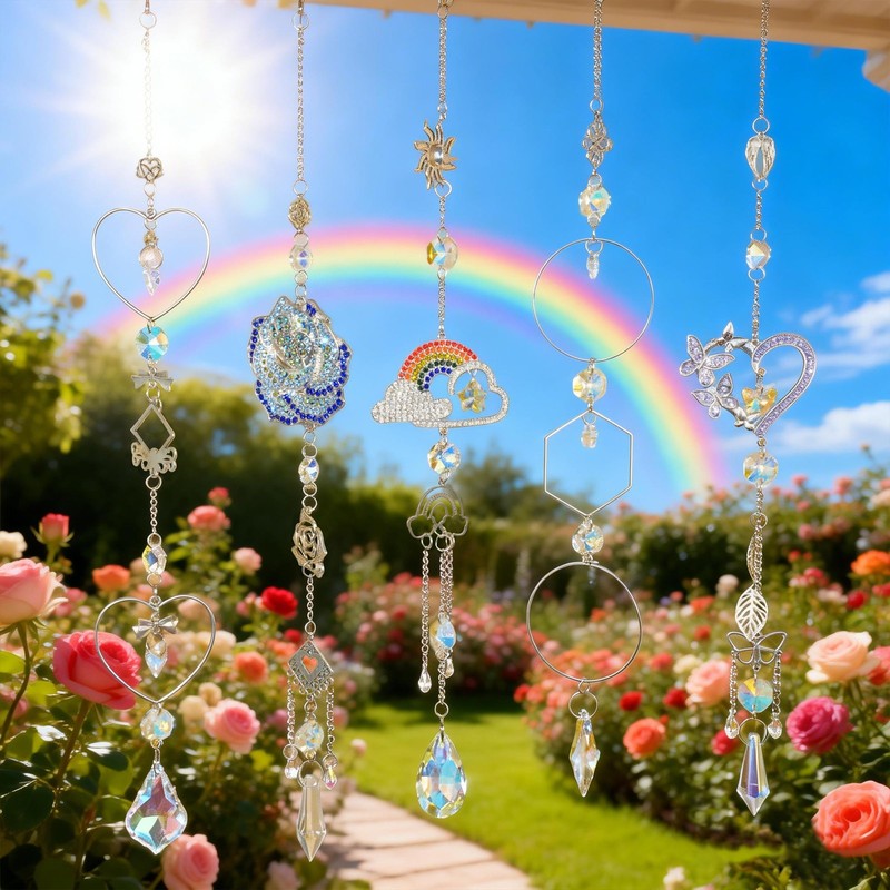 230pcs DIY Suncatcher Kit Sun Catchers Making Supplies Art and Crafts for Adu... gallery