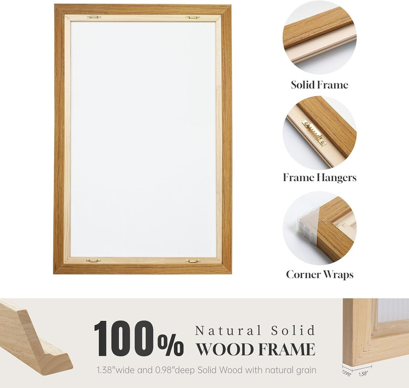 Framed Neutral Abstract Wall Art, Large Modern Canvas Prints Paintings Artwork f gallery