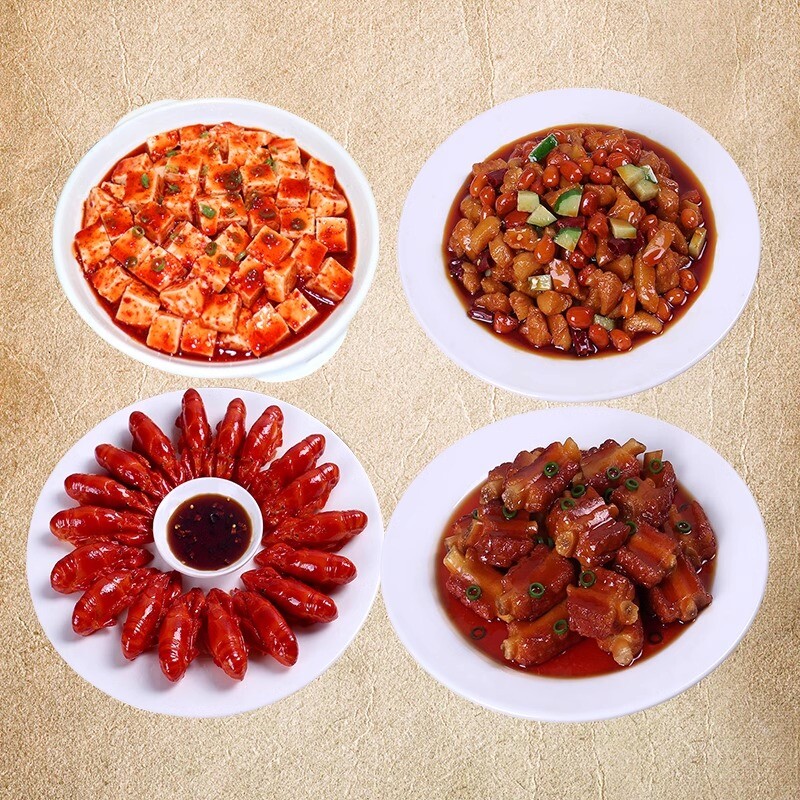 Simulation fake food model chicken Chinese cooking sample dishes gourmet display gallery