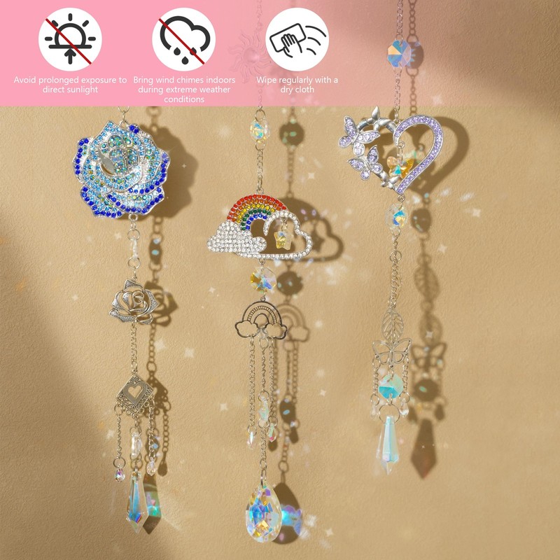 230pcs DIY Suncatcher Kit Sun Catchers Making Supplies Art and Crafts for Adu... gallery
