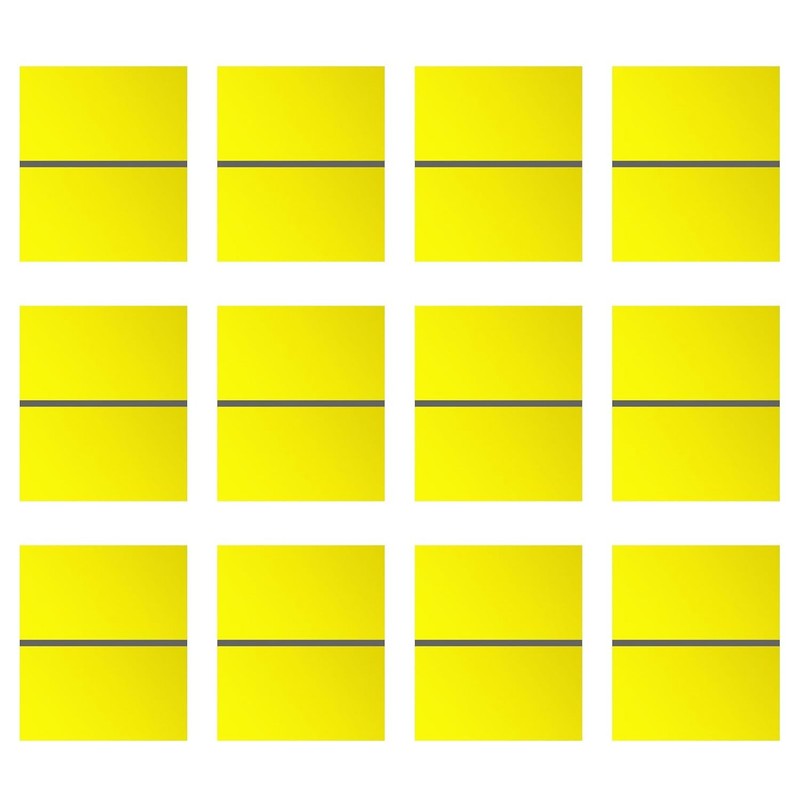 Laser Engraving Blank ABS Double Color Plastic Sheet, 11.8×6.49×0.05 inch Materi