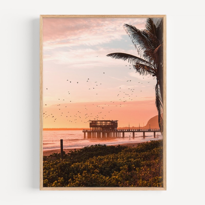 Beach Ocean Relaxing Wall Art Poster Print BA210-114 _0