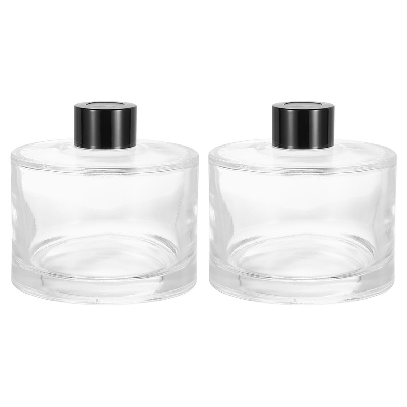 250ml Empty Fragrance Diffuser Bottle 2pcs 8.5oz 3.5×3.6″