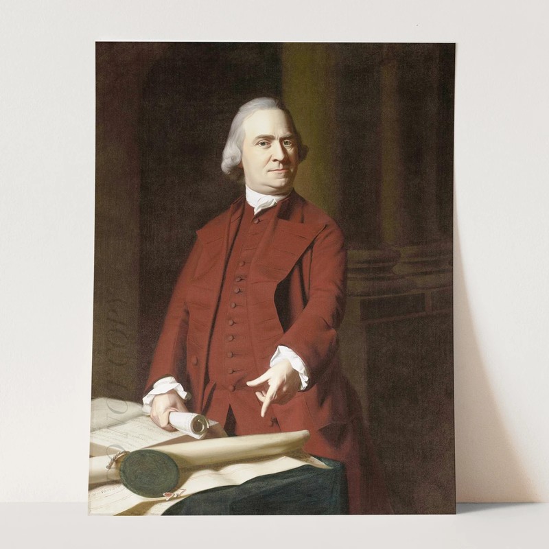 Samuel Adams Portrait USA America History Wall Art Poster Print gallery