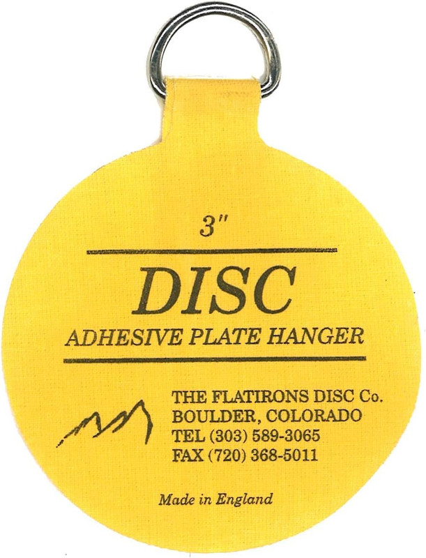 Flatirons Adhesive Plate Hanger Set (2-3 Inch and 2-4 Inch Hangers) gallery
