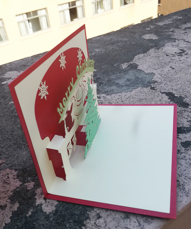 Christmas Card Wholesale Creative 3D Stereo Greeting Card Holiday Wish Card Kind gallery