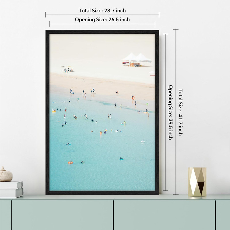 27x40 Large Picture Frame for Wall - Vertical/Horizontal Poster Display gallery