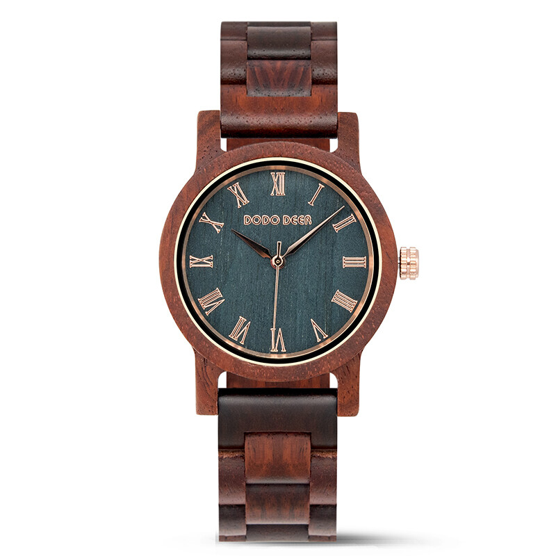 New Design Fashion Ladies Watches Natural Sandalwood Walnut Wood Watch for women gallery
