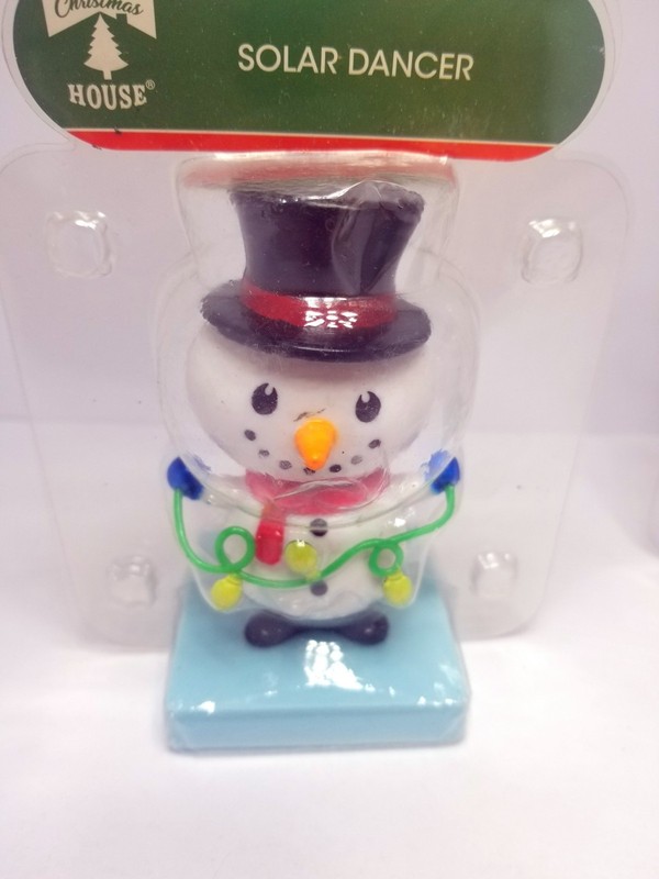 2020 Solar Dancing Christmas Holiday Decoration Fun Novelty Toy Solar Powered gallery