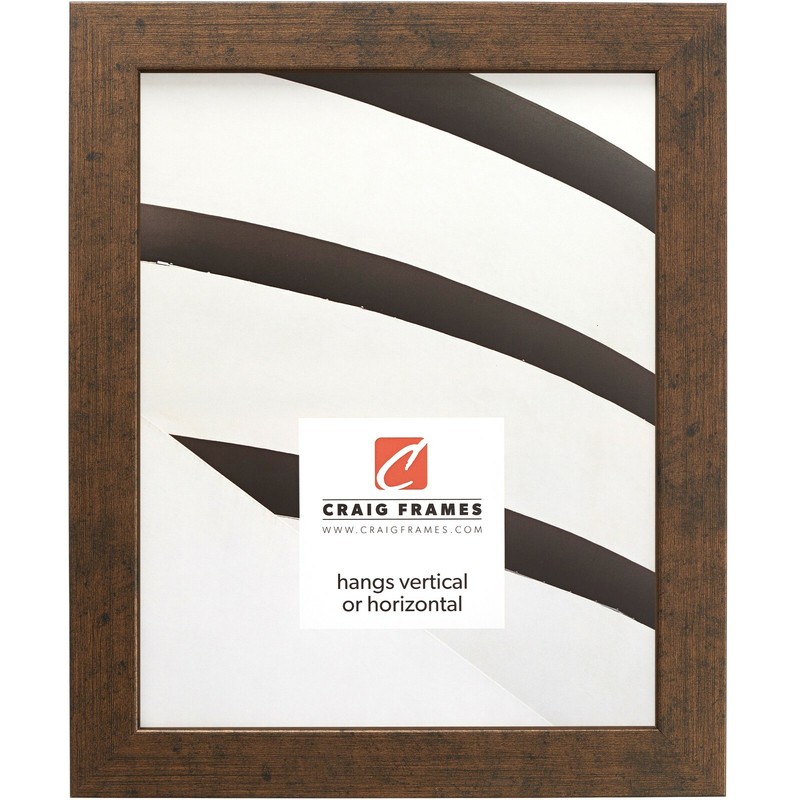 Craig Frames Essentials, 1 Inch Wide Modern Rustic Copper Picture Frame