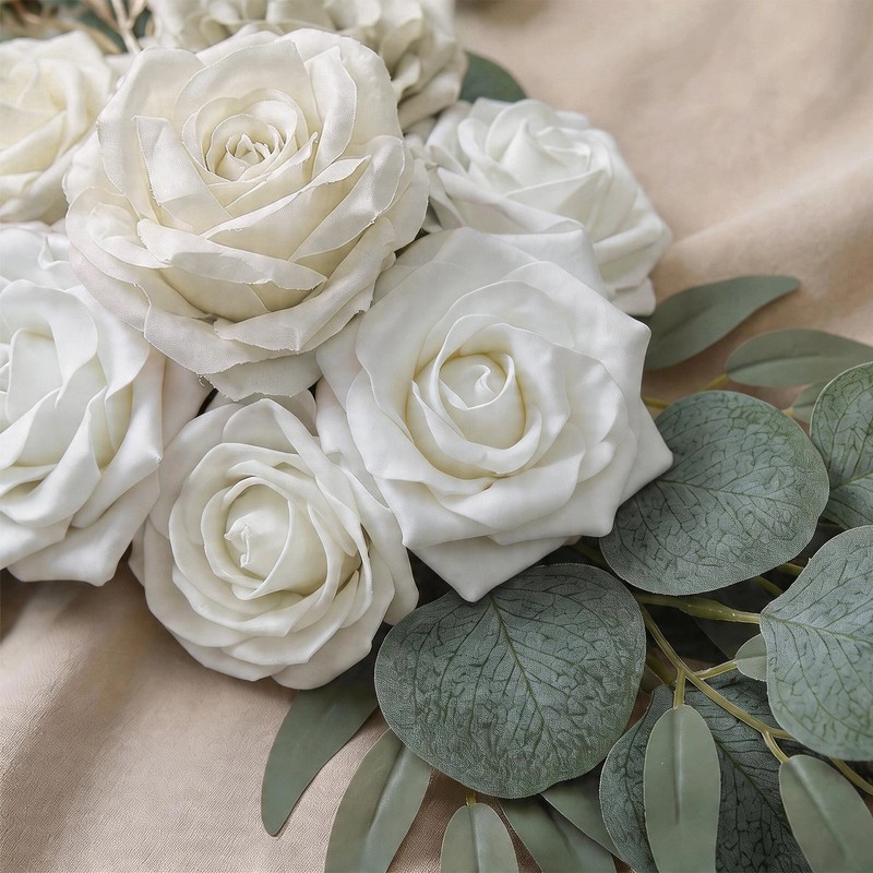 Wedding Arch Flowers (Pack of 2), Artificial Flower for Wedding Decor Garland gallery