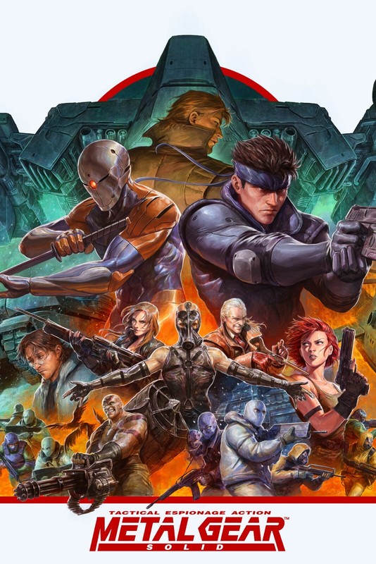 Metal Gear Solid Poster Wall Art Home Decor Photo Prints 16×24, 20×30, 24×36″