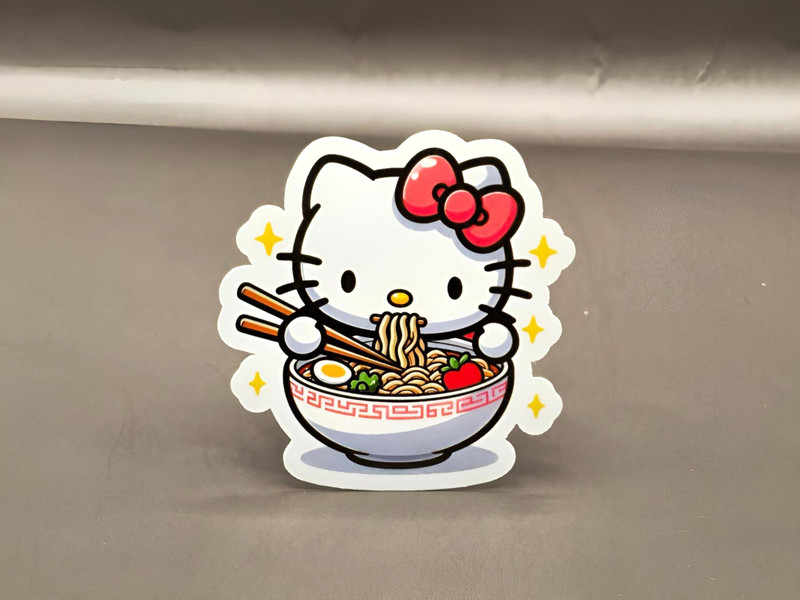 Kawaii Anime Inspired Stickers Sanrio Hello Kitty Vinyl Decals Cute Cartoon
