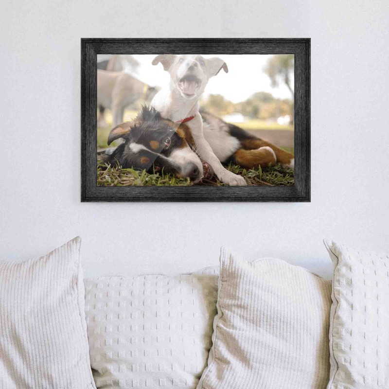 24x40 Frame Black Real Wood Picture Frame Width 1.5 inches | Interior Frame Dept gallery