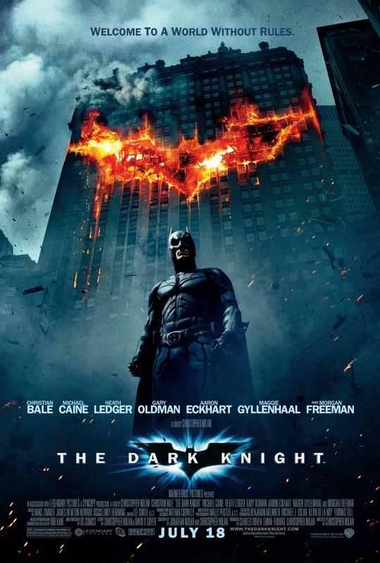 The Dark Knight 2008 Movie POSTER ART PRINT 24 X 36 WATERPROOF CANVAS LARGE