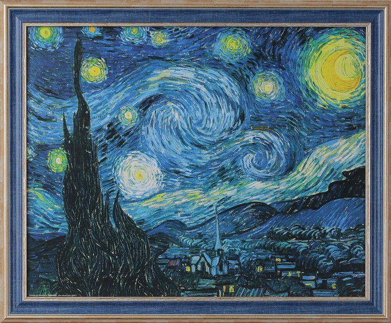 1-9/16″ Silver/Blue Picture Frame 11×14 12×18 16×20 24×36 30×40 36×36+ 3069-A-C4