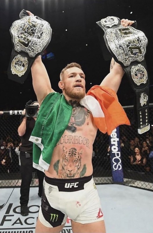 Conor McGregor Canvas Poster Wall Art For Man Cave • No Frame 12×18