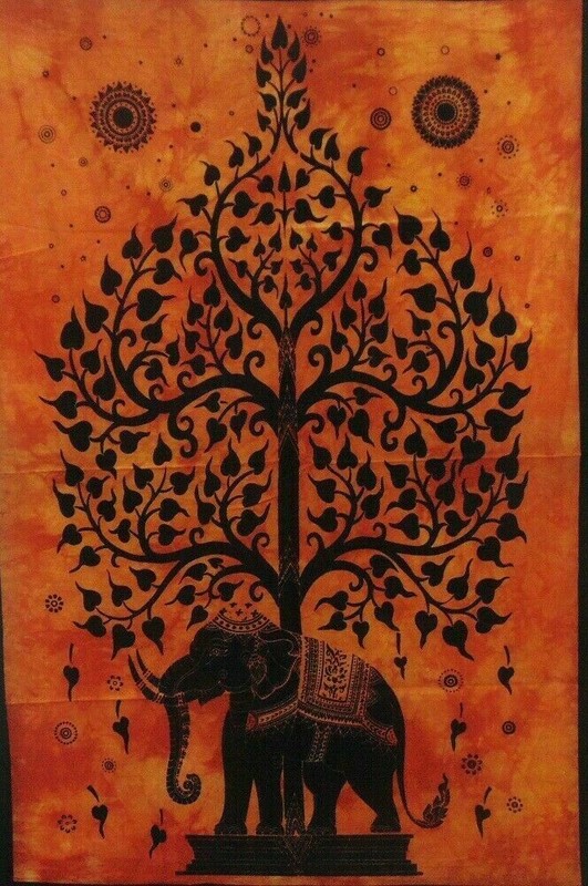 Beautiful Design Cute Classy Wall Art Elephant Design Small Size Tapestry Poster gallery