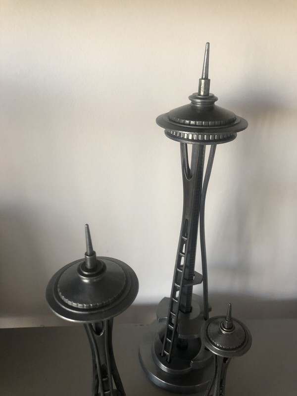 Exclusive Seattle Space Needle 6”, 9”, or 12” Zinc Statue - Officially Licensed gallery